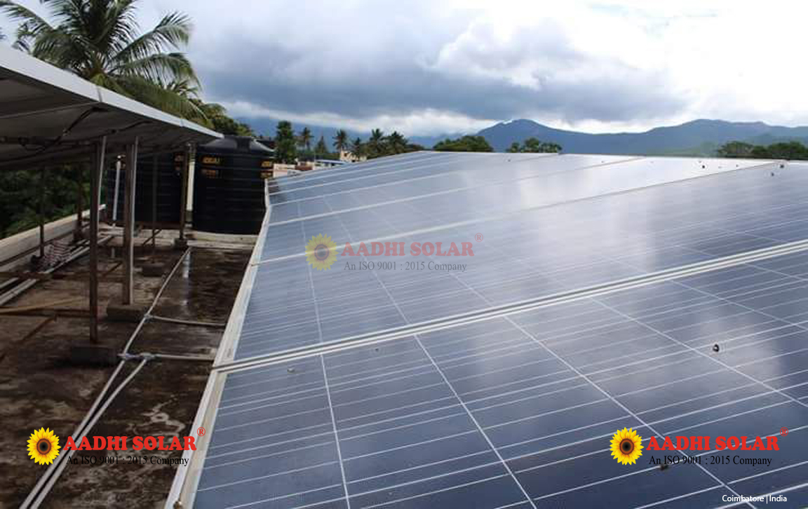 Aadhi Solar Power Plant On Grid